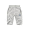 Children's Shark Embroidery Capris